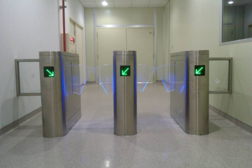 嘉善县平面圆弧带灯翼闸